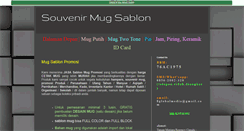 Desktop Screenshot of cetak-mug.com